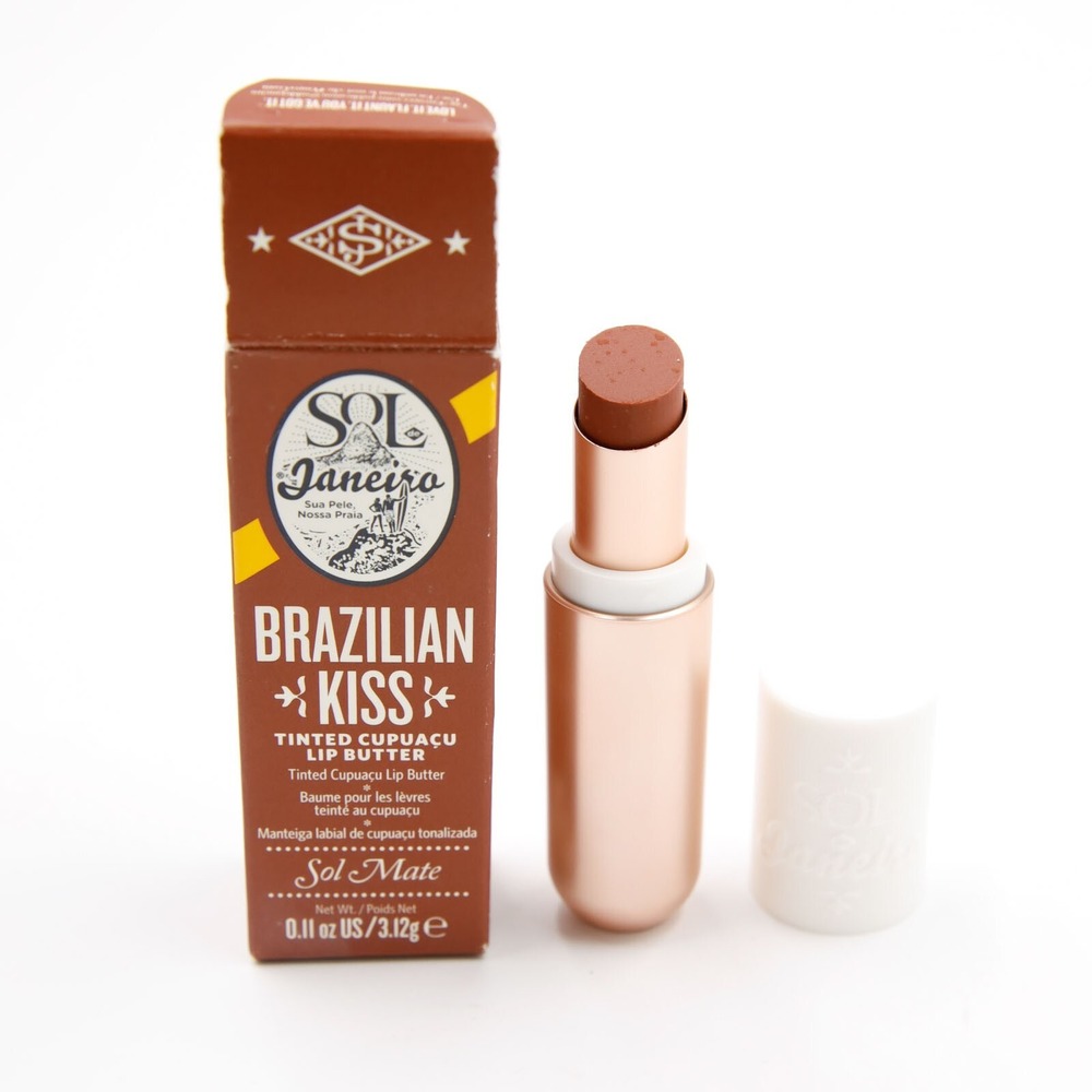 Sol De Janeiro - Brazilian Kiss Tinted Cupuacu Lip Butter - Sol Mate -‎ .11 oz